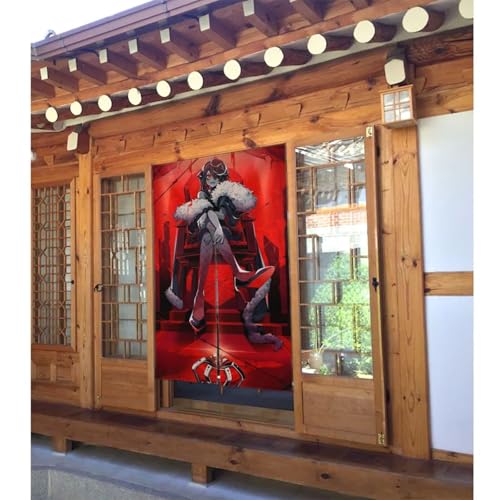 写真 Ado (10) のれん 間仕切り 目隠し 暖簾 ドアカーテン ロング 和風 遮光 厚手 柔らかい 飾り 玄関/廊下/寝室/部屋/出入り口/キッチンに プライバシー保護