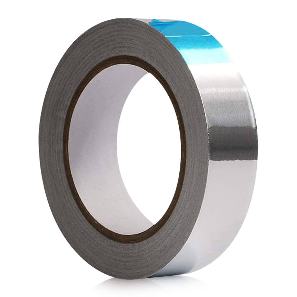 Amazon.co.jp: アルミテープ 30m 幅30mm アルミ箔製粘着テープ