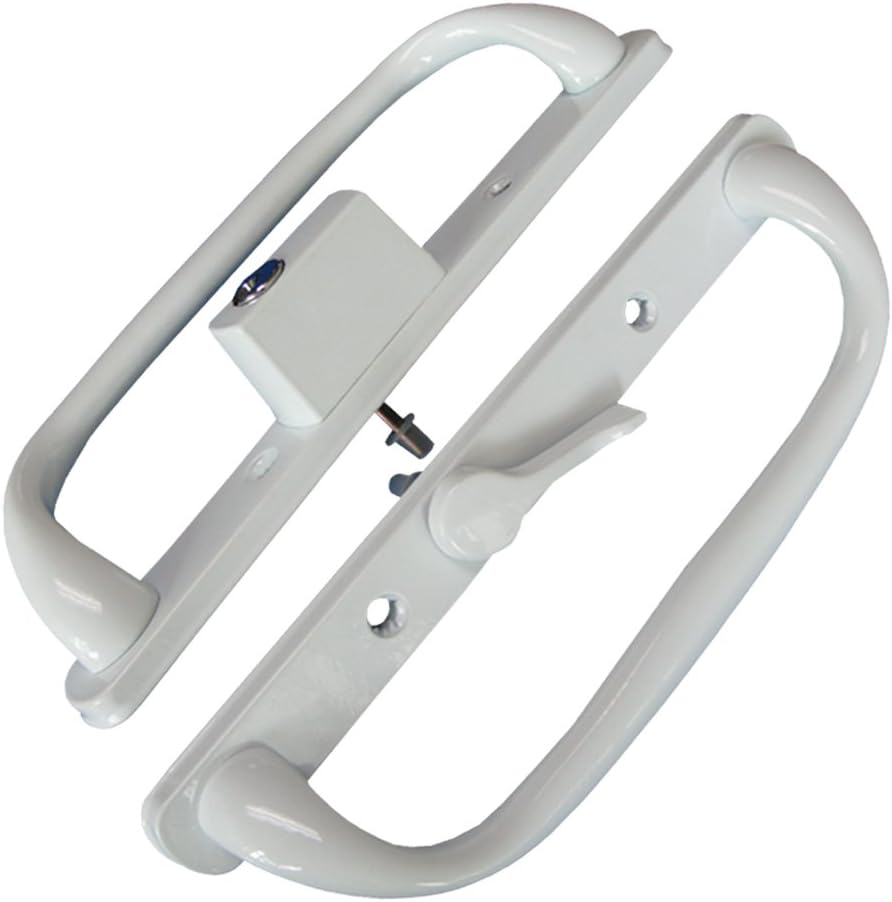 Patio Door Handle Set White Replacement PD3000WHITE