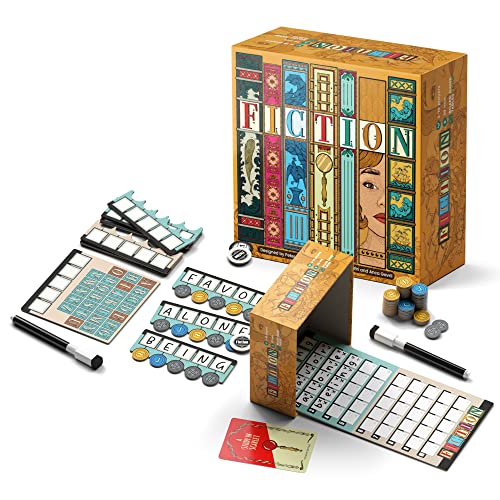 Allplay Fiction juego de mesa inspirado en Wordle miniatura 1