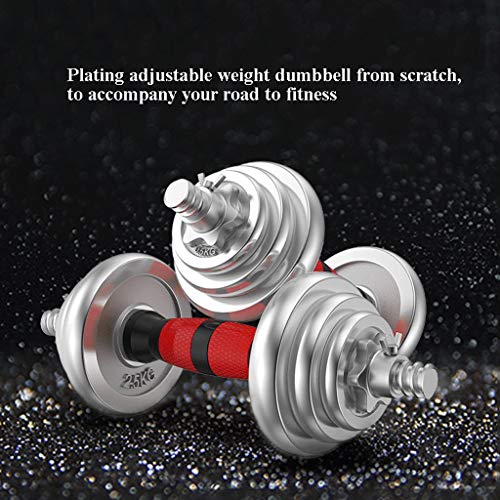 halters dumbbells Electroplating Barbell Verstelbare Halters Single One Dumbbell All-Purpose Dumbbell for mannen… - Afbeelding 4