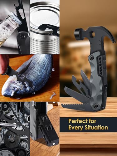 Fathers Day Dad Gifts from Daughter Son Wife, 13 in 1 Hammer Multitool - image 7