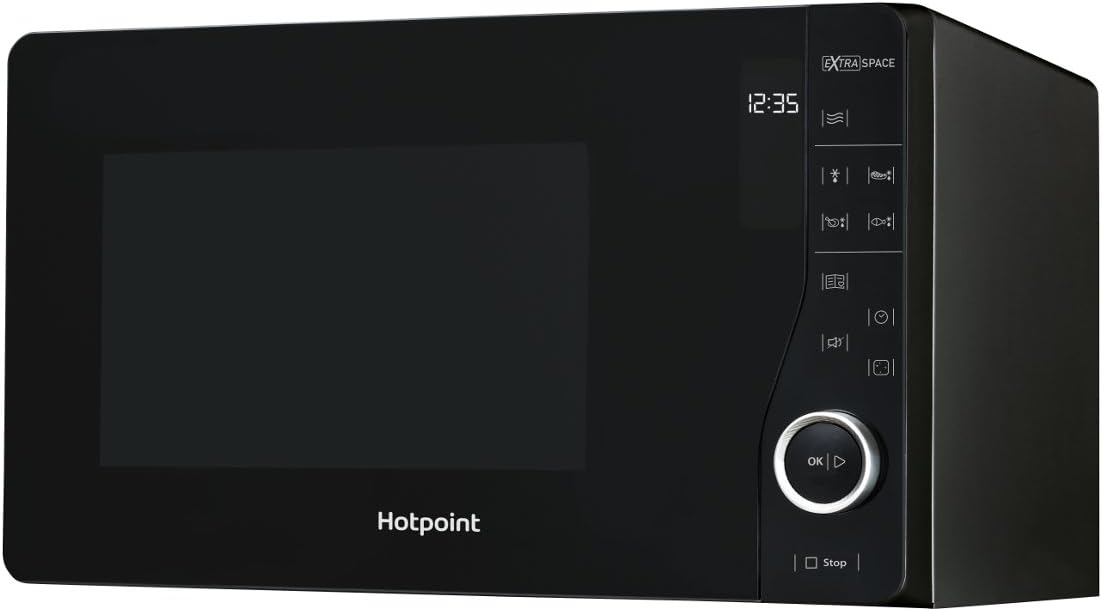 Hotpoint MWH 2622 MB Extra Space Microwave Oven With Grill, 25l Black