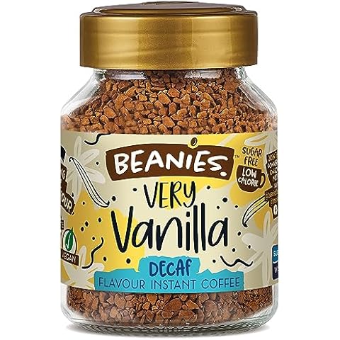Beanies Very Vanilla Decaf Instant Coffee Cover