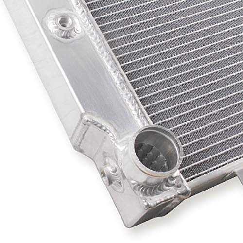 LUXERAD 3 Rows Core Aluminum Cooling Radiator for 1972-1986 Jeep CJ5 CJ6 CJ7 V8 Conversion Chevy Engine Radiador(GM/Chevy V8 Engine SWAP) by LUXERAD - Image 5