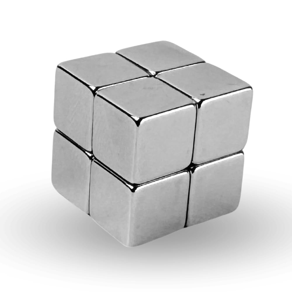 MaajeeKuto Neodym Würfel-Magnet – Extra stark, 10x10x10 mm – 1 Stück