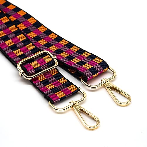 Image of S&loyoe Purse Straps Replacement Crossbody Bag Strap Adjustable Wide Guitar Straps for Handbags 1.5inch