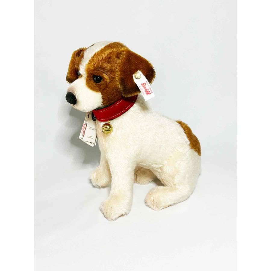 Steiff ジャックラッセル・テリア 犬のぬいぐるみ Amazon.co.jp: テディベア シュタイフ ジャックラッセルテリアのマティ