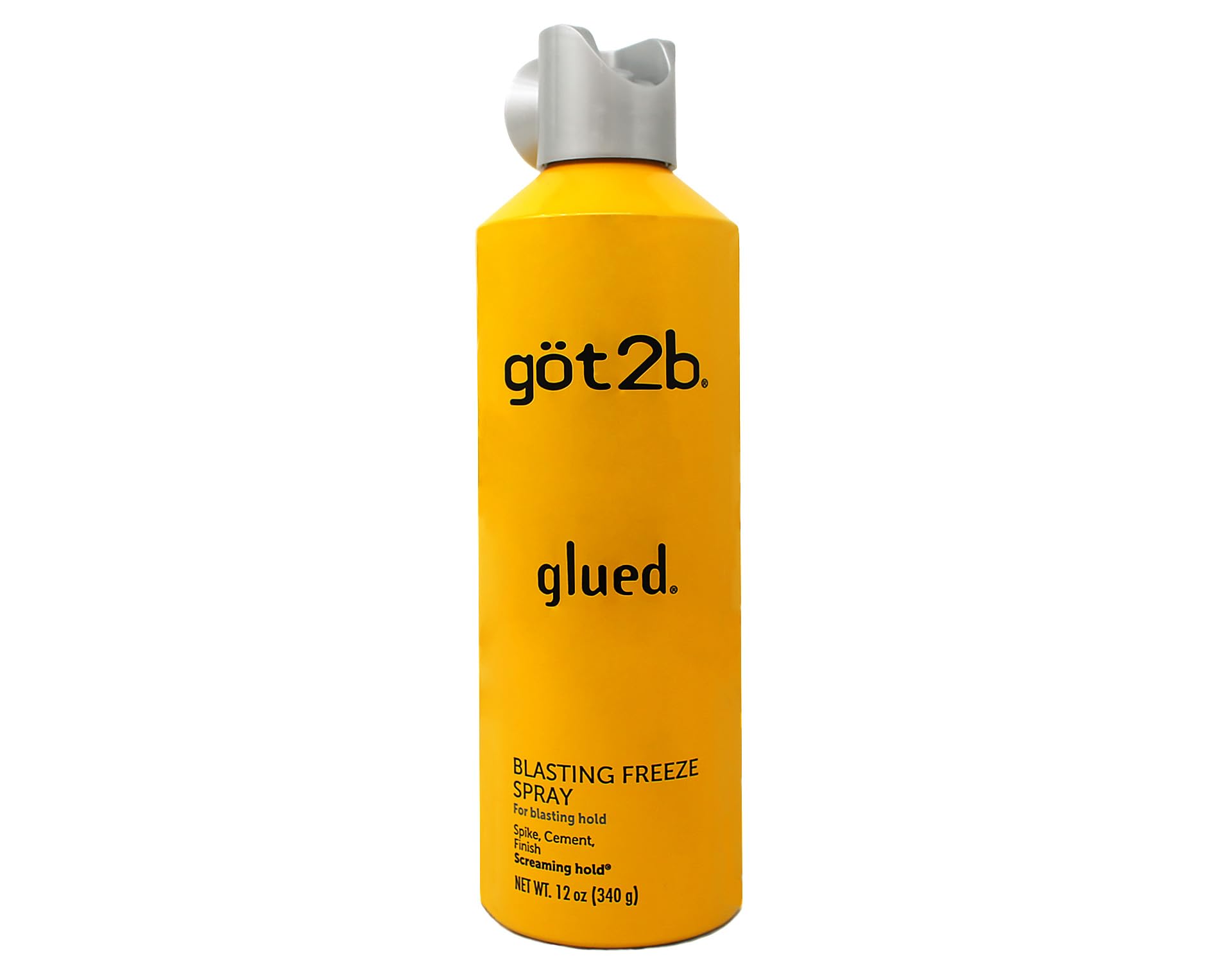 (12Pack) [GOT 2B] GLUED BLASTING FREEZE SPRAY SCREAMING HOLD FOR HAIR 12OZ