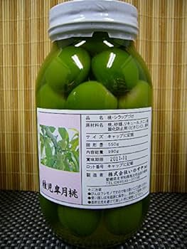 215.季節限定若桃摘果桃加工用箱込み20kg常温発送⚠️生食不可、悪意評価禁止 Amazon | 若桃甘露煮(皐月桃シロップ漬け) | わたなべフーズ