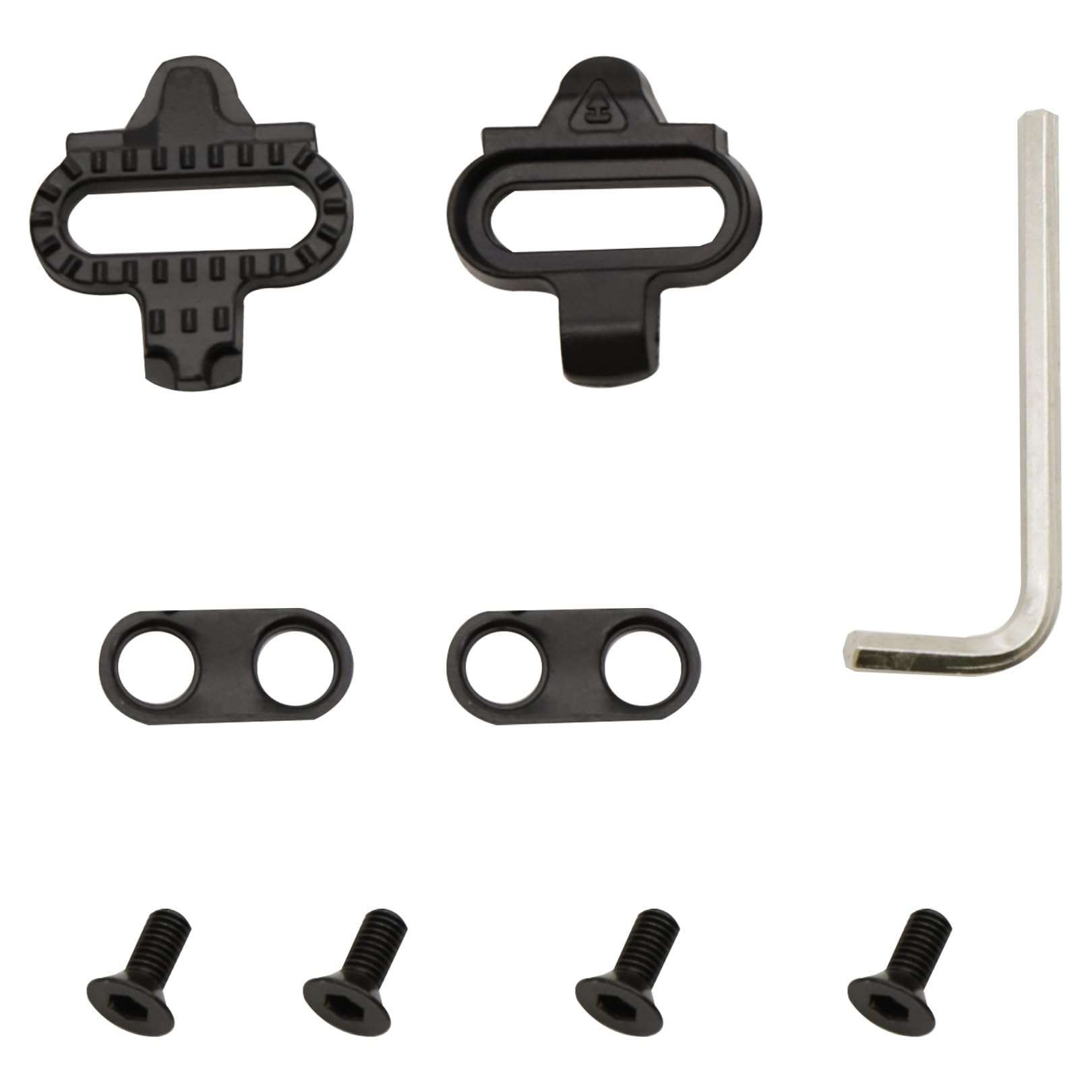 Pcs Bike Cleats Pedal Spd Cleats Steel Bicycle Shoe Desertcart