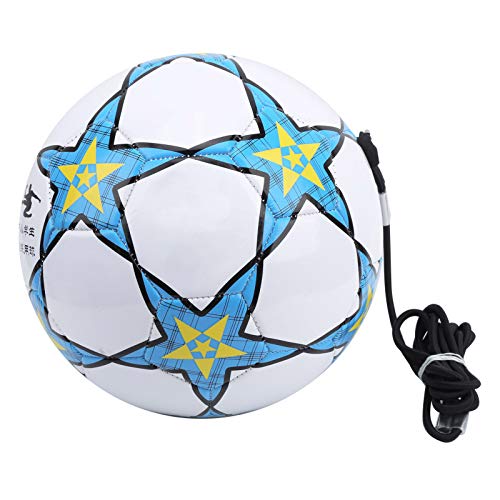 JAWL Calcio Solo Trainer, Palloncini da calcio per bambini adolescenti Corda elastica ad alta resistenza professionale per l'allenamento di calcio (palla n. 5)