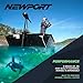 Newport NV-Series 86lb Thrust Transom Mounted Saltwater Electric Trolling Motor with LED Battery Indicator (36