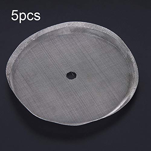 Fishlor FISHLORG7R52QAPXE 5Pcs Reusable Coffee Filter, 80 Mesh French Press Replacement Filter Screen Stainless Steel Coffee Maker Filters thumb #7