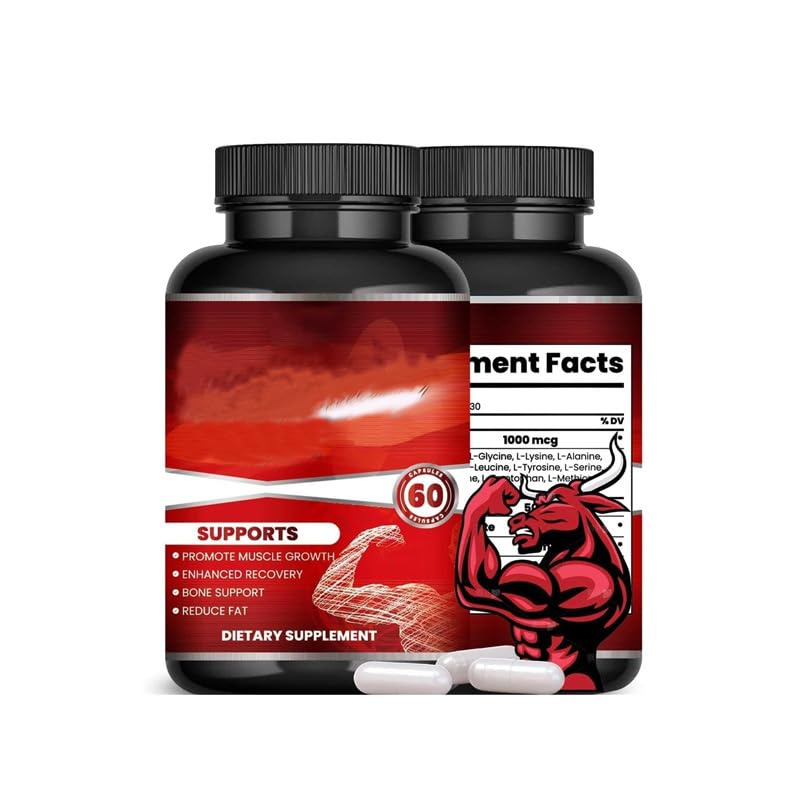 Booster de testostérone pour les hommes - Test Booster pour l'endurance, l'endurance et la force,1pcs