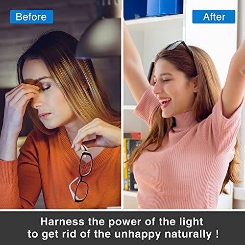 Borccdit LED LIGHT BULBS Full Spectrum Light Bulb 4Pk, 6000K Natural Sunlight Bulbs thumb #5