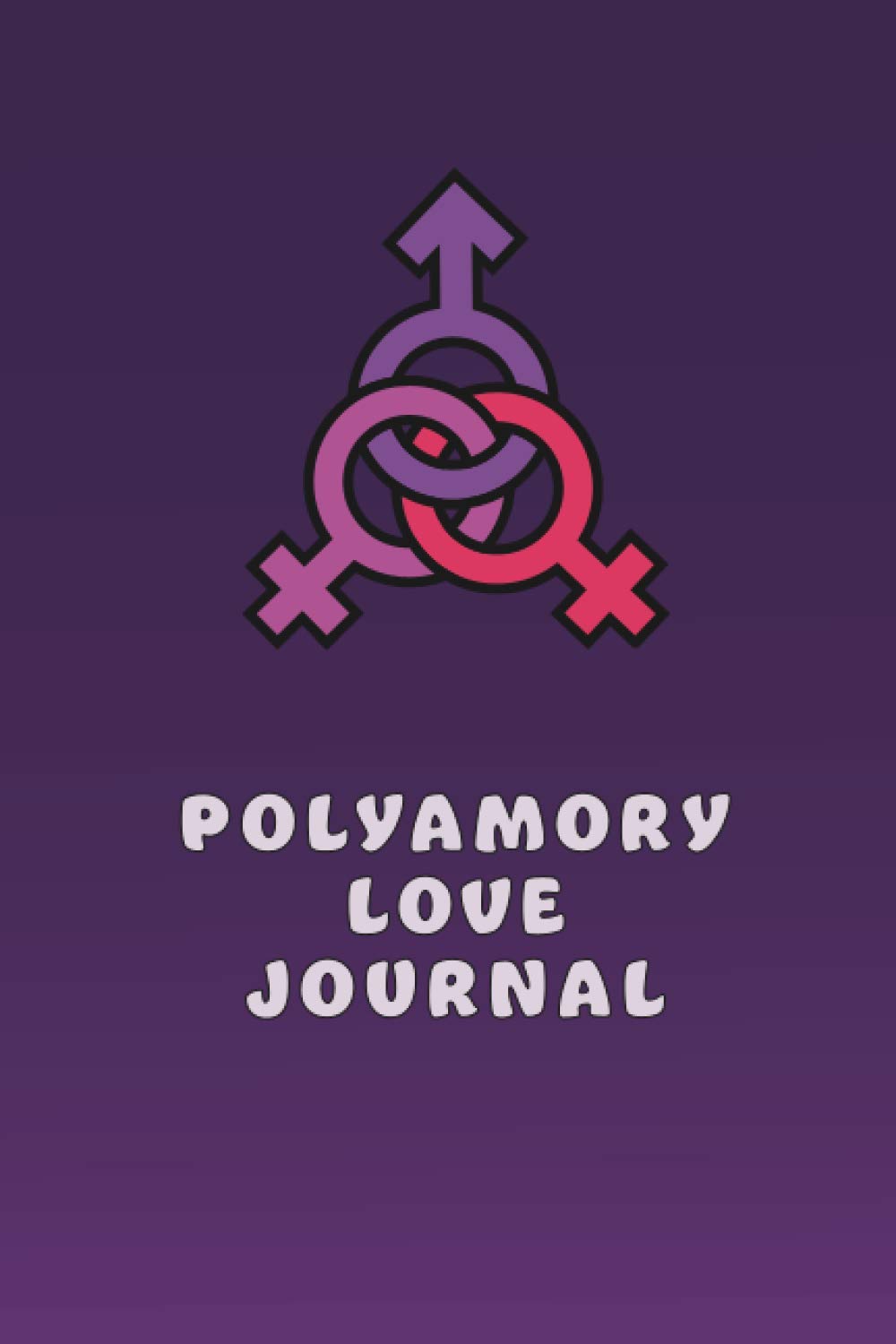 Polyamory Love Journal: A diary for logging your thoughts and feelings about your gift of a polyamorous relationship in this blank lined notebook