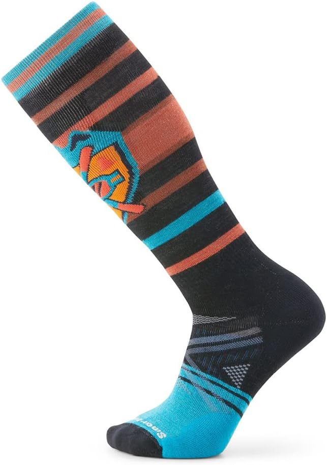 SmartwoolMen's Ski Full Cushion Alpine Edge Over The Calf Socks