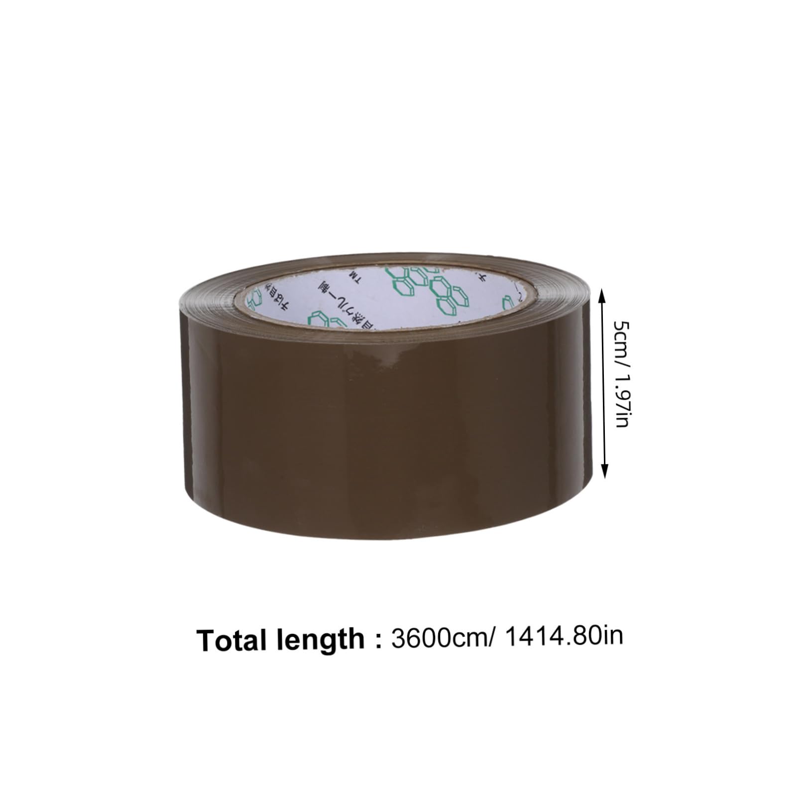 SEWACC 5 Rollen Pack Schweres Packband Starkes Versandklebeband Braun für Umzug Büro Haushalt Robustes Verpackungsband für Kartons und Transport Zuverlässiges Dichtungsband