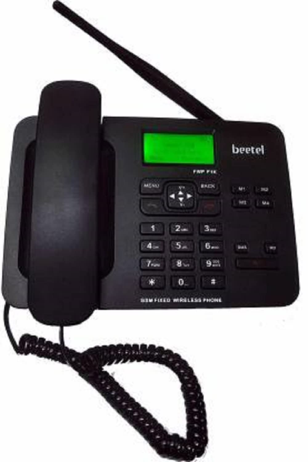 Beetel F1K GSM Fixed Cordless Phone, Support Quad band 2G,LCD Display,Speed Dial,Two way Speaker phone & Adjustable Volume,Supports Hotline Function,Alarm,4 Direct Memory Keys,Basic Calculator (Black) — Amazon image 6