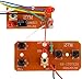 2Pcs Four-Way Remote Control Board Two-Way RC Transmitter and Receiver Toy Car Robot Model Accessories,DIY Toys Projects Four-Way Remote Control Remote and App Controlled Vehicles Accessories,27mhz