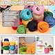 Swpeet 15 Pcs Jute Schnur mit 15 Farbe 2mm 3 Ply natürliche Juteschnur für Geschenk-Verpackung, Pflanze hängen, Kunstwerke, DIY-Handwerk, Bild-Display und Verzierungen und Weihnachtsbaum Dekoration
