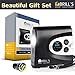 BRILL'S 12V DC Portable Tire Inflator Pump, 150 Psi Electric Air Compressor for Cars, Bikes, Motorcycles and Balls. Carry Case and USB Car Charger Included