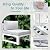 OUTPLATIO Aluminum Patio Furniture Set with Side Tables Conversation Set Outdoor Modern Luxury Sofa Set (8 Pieces,White)