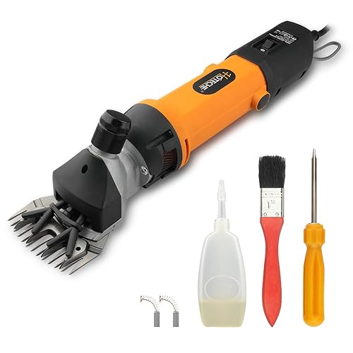 Hoteche Tijeras de ovejas 300 W Profesionales Eléctricas Clipers de Ovejas Equipo de Cizalla de Animales de Granja con Estuche de Transporte para