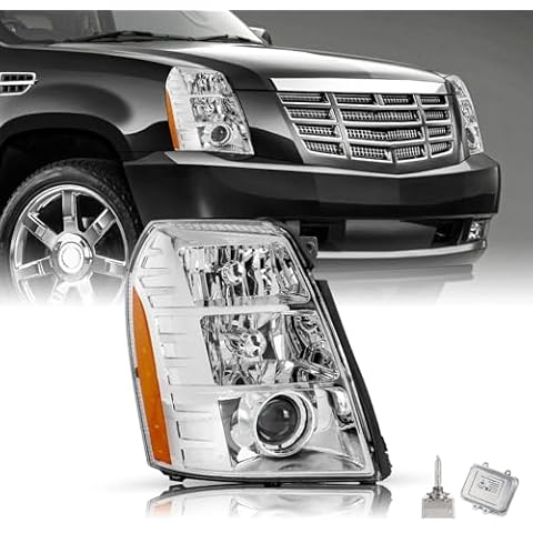JSBOYAT Headlight Assembly for Cadillac Escalade Cover