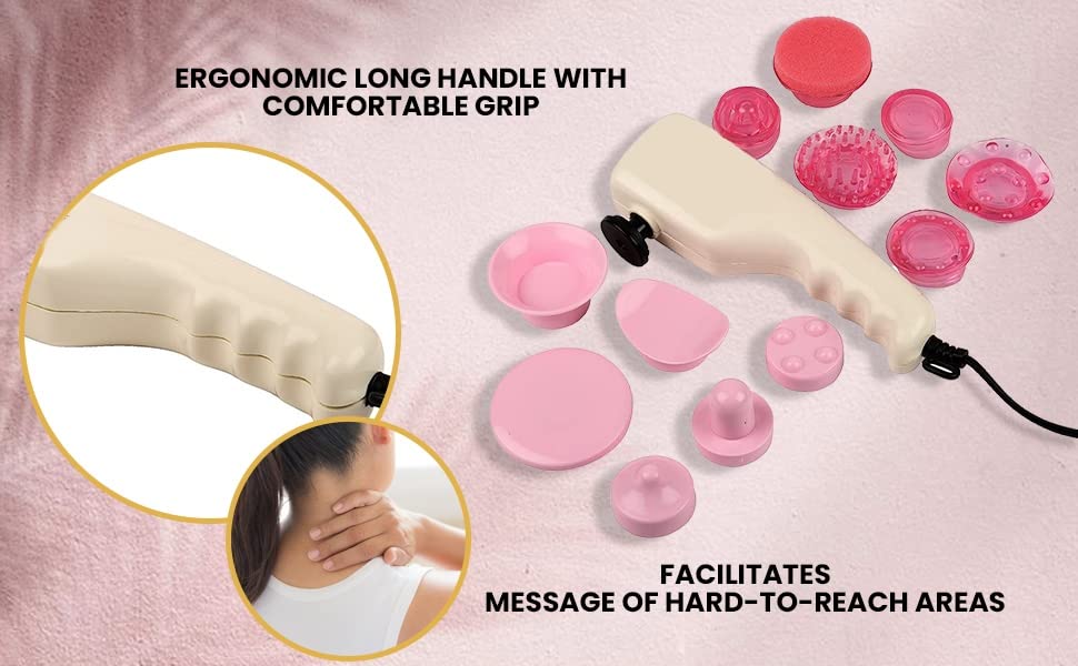 Mabron (Amazing 15 -year Warranty) Back and Body Massage 13 Plus Attachments, Heavy Duty Motor, Dual Operation, with Corded Electric_M 200 Mabron (Amazing 15 -year Warranty) Back and Body Massage 13 Plus Attachments, Heavy Duty Motor, Dual Operation, with Corded Electric_M 200