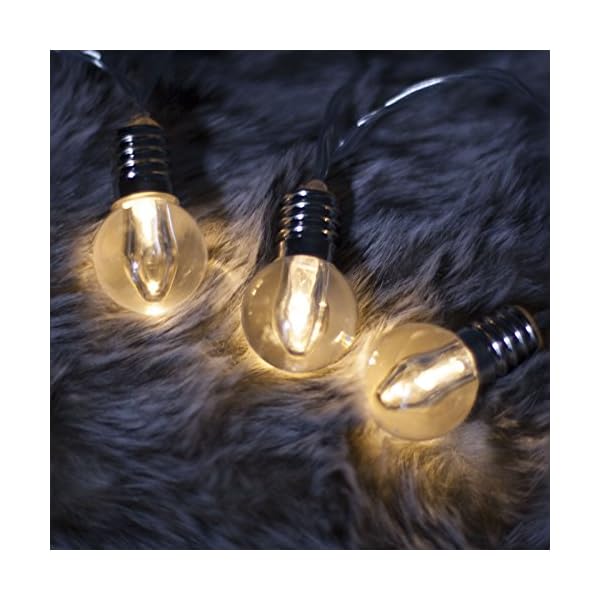 Qbis Fairy Lights Battery Powered with 16 Mini Bulbs. Battery Fairy Lights on Clear Cable with timer. Ideal Bedroom Fairy Lights - Image 5