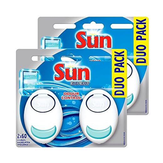 Sun diskmaskin neutraliserande fräschare - Duo Pack - Set med 2