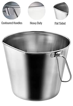 チップとデール　スチール　バケツ　ゴミ箱　新品未使用 Amazon.co.jp: Indipets ステンレススチールバケツ ペット用 (4