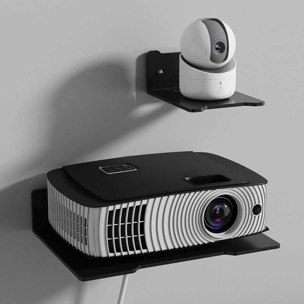 Projector Mount Living Room Projector Wall Mount Bracket Wall Camera Placement Rack Router TV Set-top Box Rack Projector Accessories