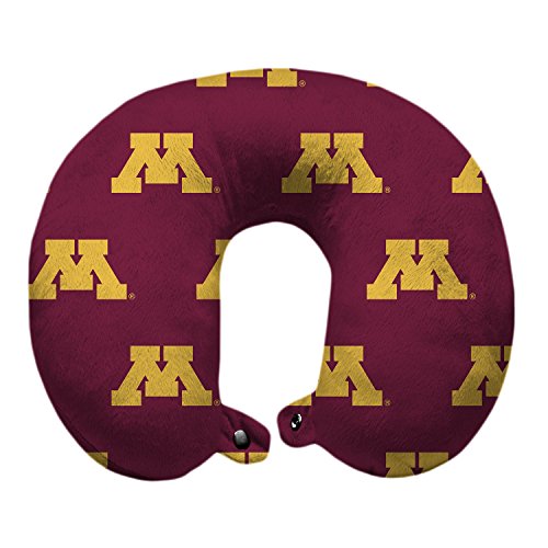 Pegasus Sports NCAA Microplush Travel Pillow, Minnesota Golden Gophers