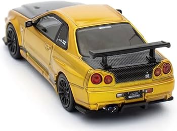 Amazon.com: Inno Models Skyline GT-R (R34) Top Secret RHD (Right