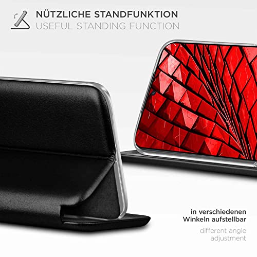 Étui de protection à rabat Samsung S21 Plus ONEFLOW en cuir noir - 3