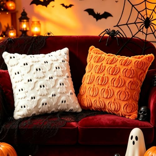 ZB.soar Halloween Pillow Covers 18x18 inch Set of 2 - image 1