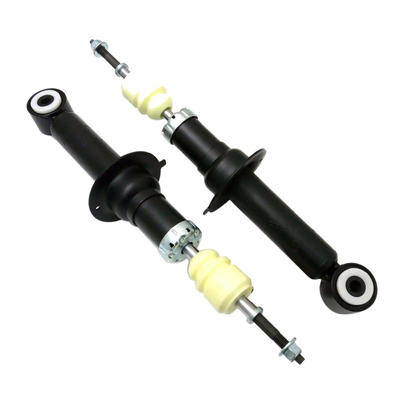 HETAIN 2 Struts Rear Pair Fits with Warranty Black Suspension Strut-Type 341656 D341656