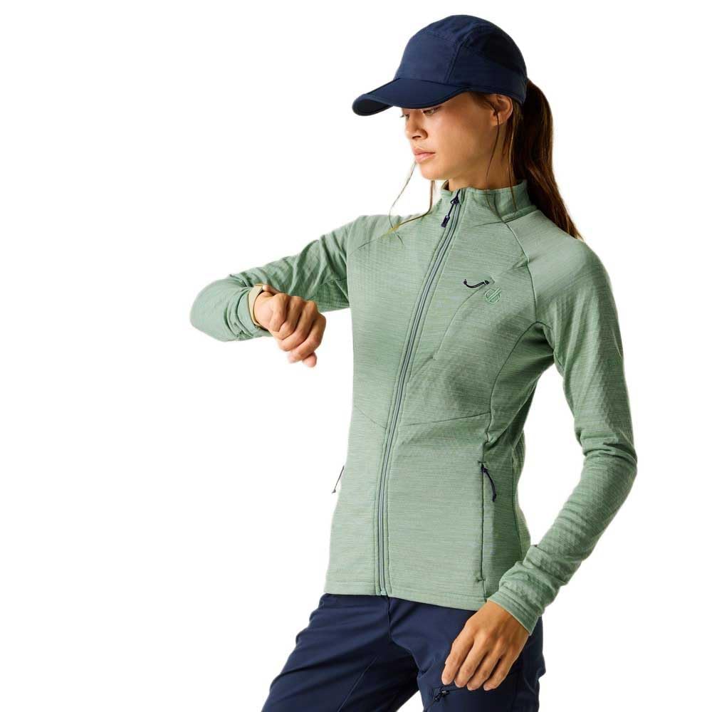 Dare2b Women's Emerging III Stretch Hiking Midlayer, Durable Thermal Walking Jacket