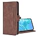 Produktbild Schutzhülle für Umidigi Bison Pro Hülle, Schutzhülle Handy Lederhülle PU Leder Hülle Handytasche Cover Handyhülle für Umidigi Bison Pro Ledertasche-Brown