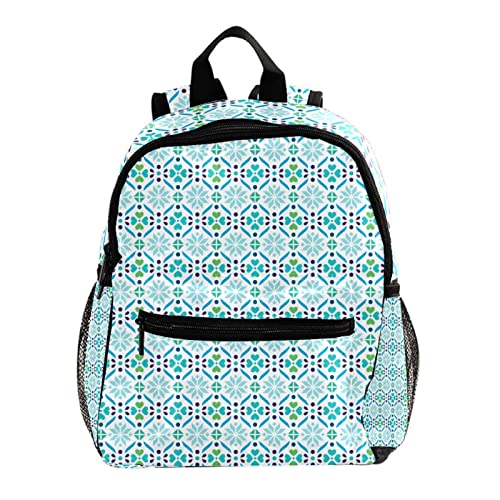 Sac à dos pour garçons flocon de neige bleu cadeau enfant multicolore