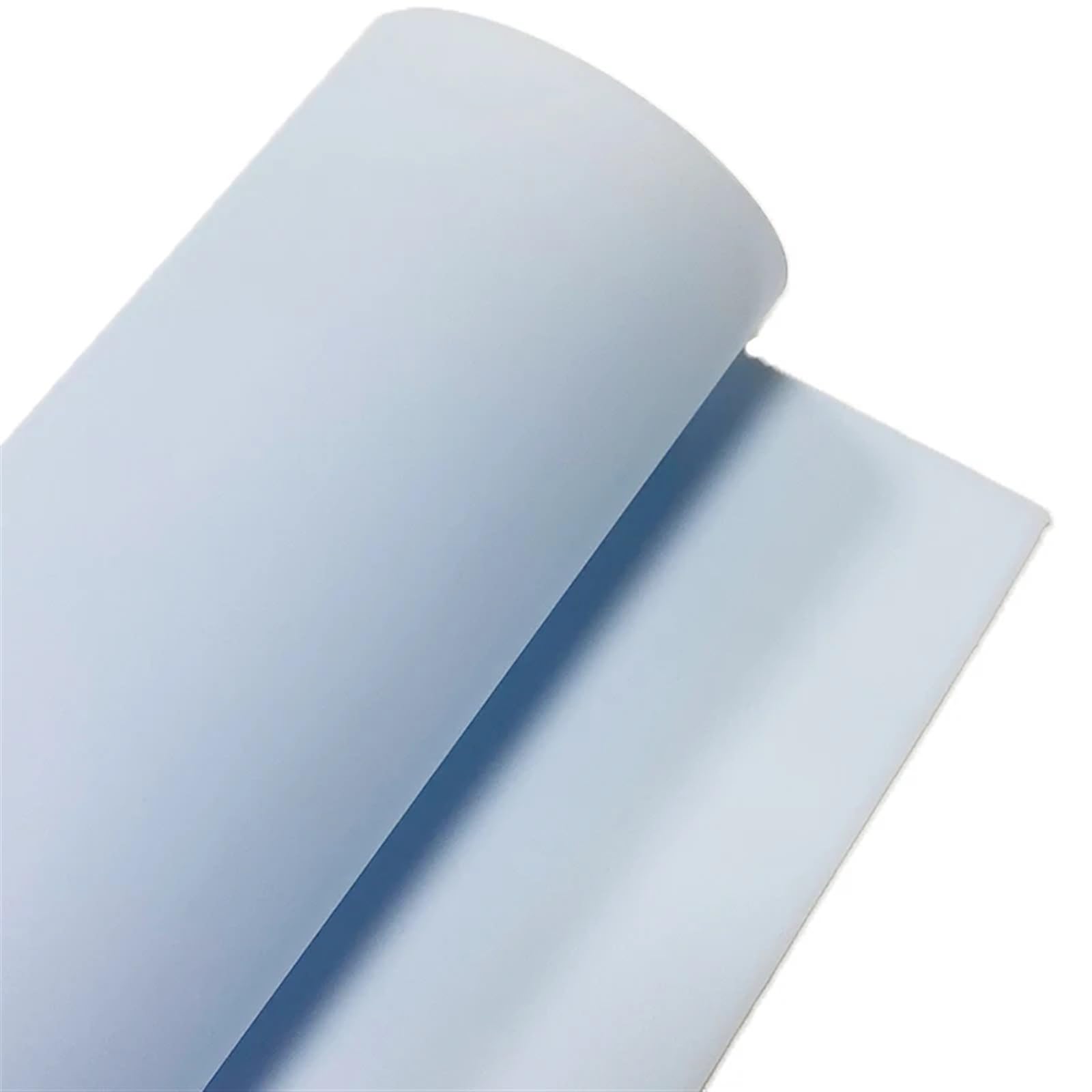 Frosted Jelly PVC Roll Solid Color Vinyl Clear Fabric 46 * 135cm for Bows Bags Book Cover(Color-24)
