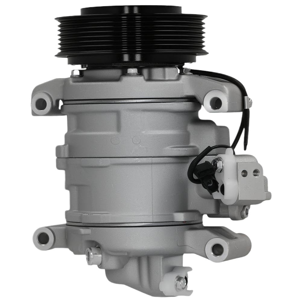 Air Conditioning Compressor Kit with 7 Pulley Grooves Compatible with Accord 2.4L 2013 2014 2015 2016 2017