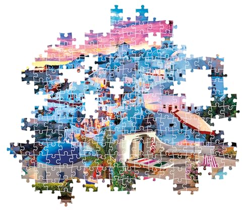 Puzzle 500 pièces + poster : Vue de Grèce Clementoni Puzzles - vue 6