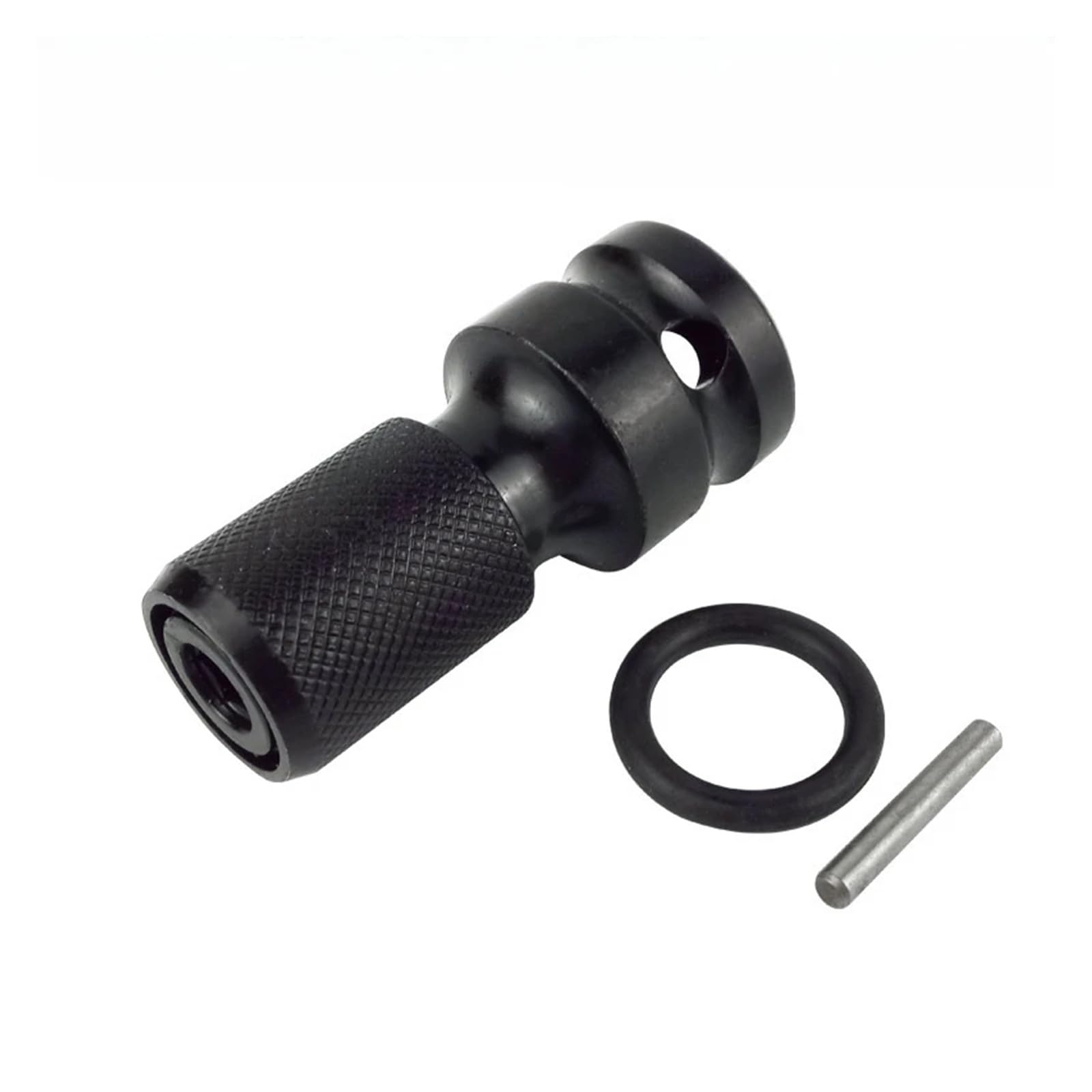 1/2" to 1/4" Ratchet Adapter - Square to Hex Impact Wrench Sleeve Set with Quick Release Drive Converter