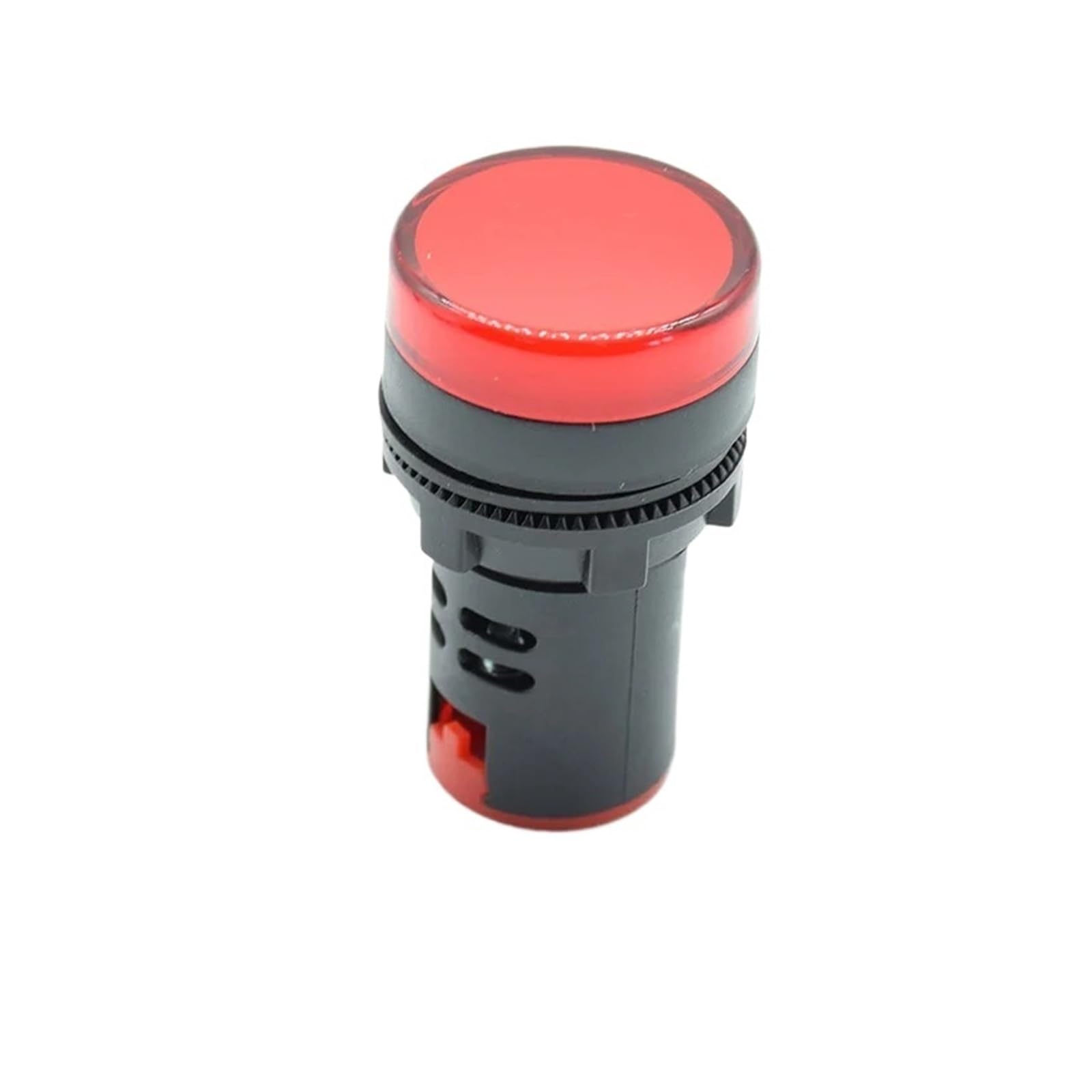 1 lámpara LED de 22 mm, 12 V, 24 V, 110 V, 220 V, 22 mm, para montaje en panel, luz de señal piloto roja, azul, verde, blanca y amarilla (220 V verde)