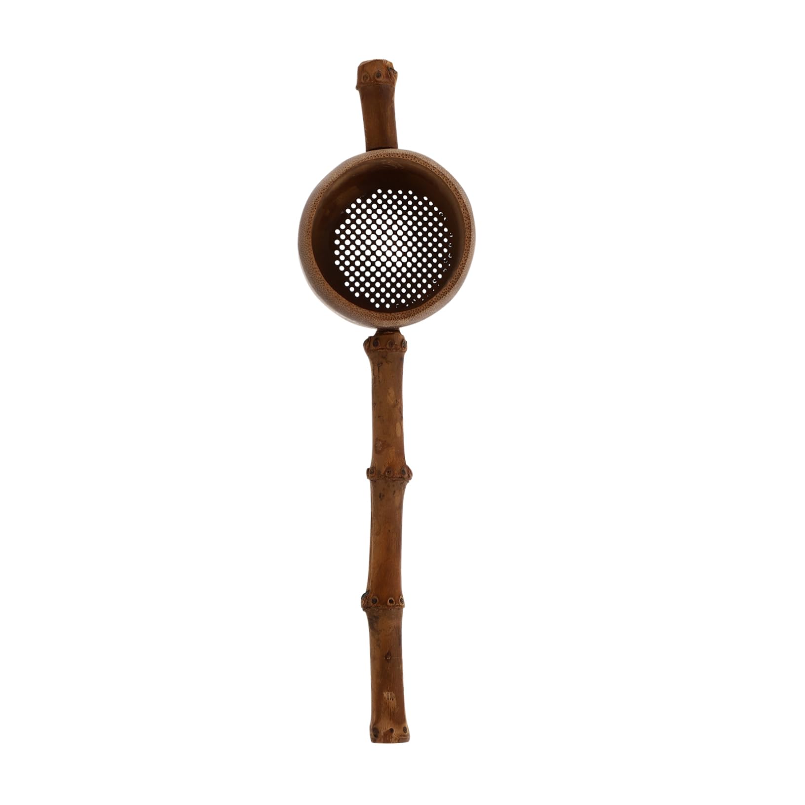 LABRIMP 1pc Tea Infuser Strainer Natural Wood Tea Colander Easy to Use
