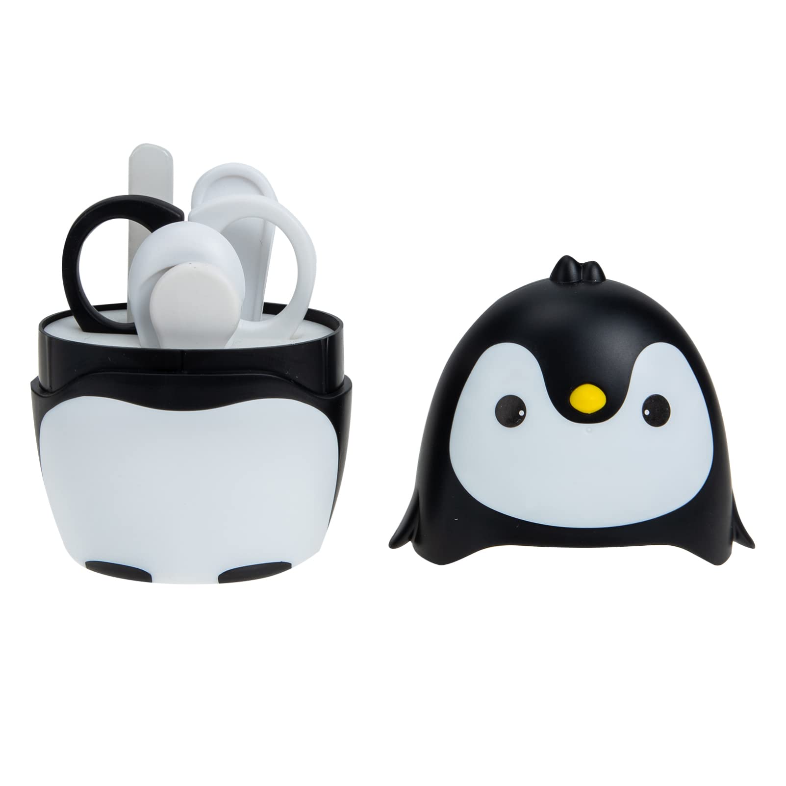 ifundom Baby Grooming Kit Baby Nail Clippers Scissors Nail File Picker for Baby's Nail Care Random Style